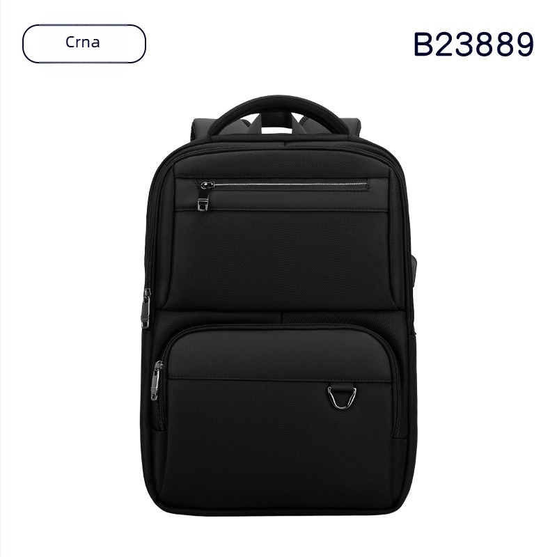 Muški poslovni ruksak s dojmom vrhunske kvalitete, kapacitet 36–55 L, pogodan za 15-inčni laptop, vodootporan Oxford platno