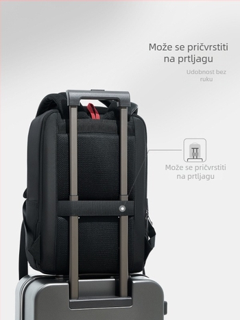 Ruksak za laptop za poslovna putovanja (36–55L kapacitet, najlon, dizajn smanjenja opterećenja, poslovni stil putnika)