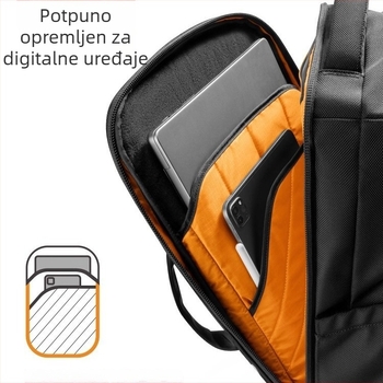 XPAC višenamjenski ruksak za putovanja i posao, velika kapacita 20–35L, unisex, kompatibilan s 16-inčnim prijenosnim računalom, najlon, prozračan