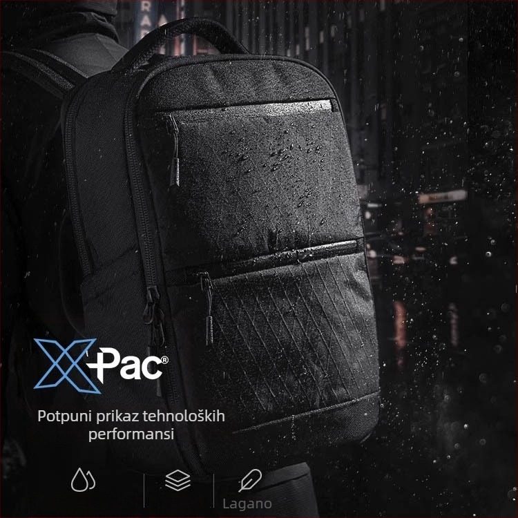 XPAC višenamjenski ruksak za putovanja i posao, velika kapacita 20–35L, unisex, kompatibilan s 16-inčnim prijenosnim računalom, najlon, prozračan