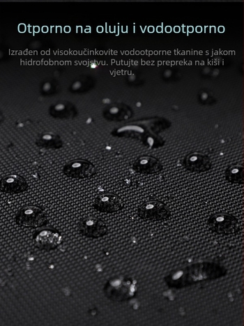 Muški poslovni ruksak za putovanja, vodootporan, kompatibilan s 15-inčnim prijenosnikom, kapacitet 20–35 L, materijal: Super fiber