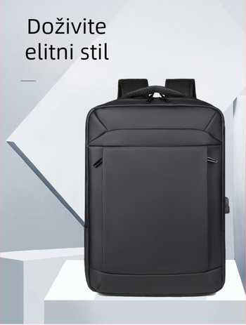 Unisex poslovni ruksak za laptop, lagan, velik kapacitet 20–35L, za 15-inčni laptop, vodootporan