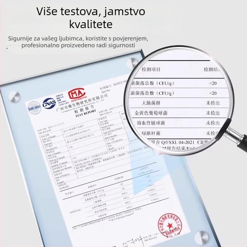 Vlažne maramice za kućne ljubimce za mačke i pse – bez ispiranja, 80 listova