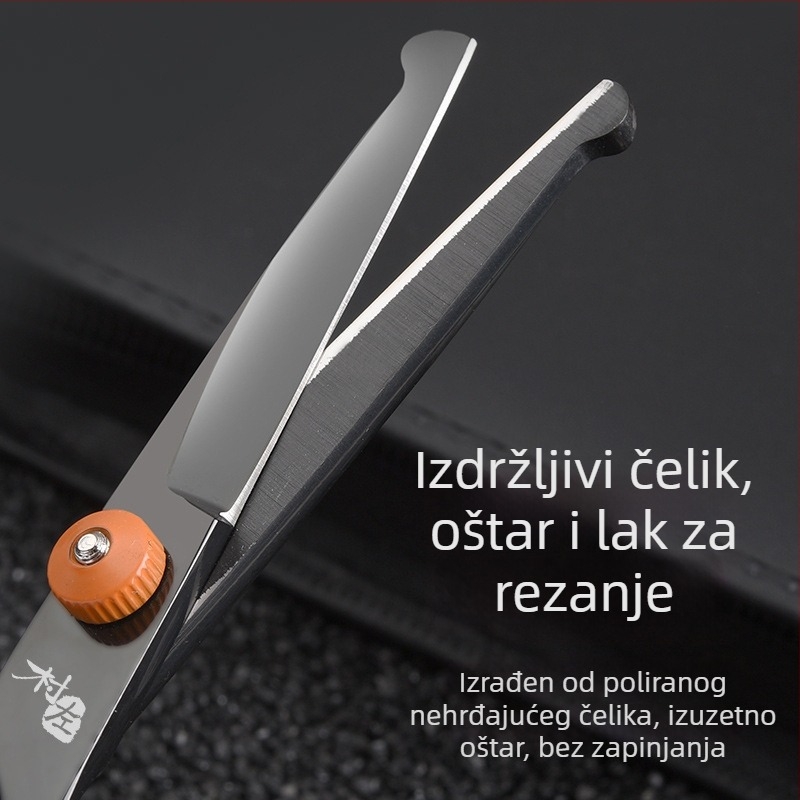 Nehrđajuće čelične škarice za njegu kućnih ljubimaca – za pse i dugokose mačke, podrezivanje dlake na šapama