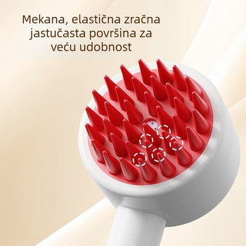 Mačja četka za kupanje i masažu – dvostruki alat s dodanom tekućinom za čišćenje i uklanjanje labave dlake