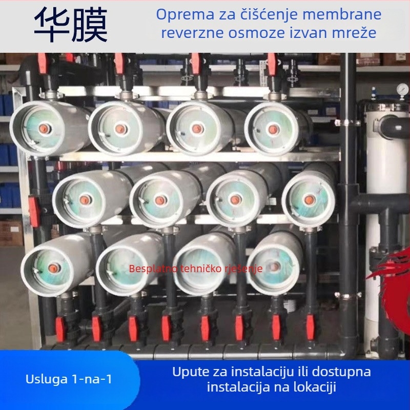 Industrijsko čišćenje RO membrana s offline čišćenjem i inhibitorom taloženja za čistu vodu