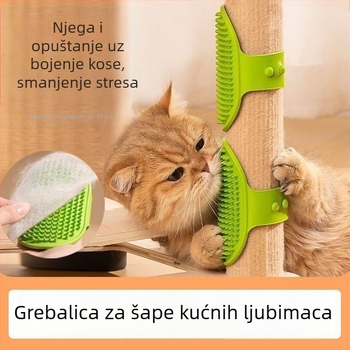 Rukavica-četka za kupanje i masažu mačaka, silikon, set od 1000 komada, bez uvoza