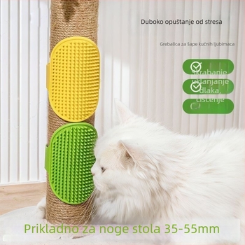 Rukavica-četka za kupanje i masažu mačaka, silikon, set od 1000 komada, bez uvoza