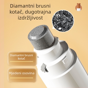 Električni turpij za nokte kućnih ljubimaca – kliješta i brusilica za pse, ABS materijal, 120 komada u pakiranju