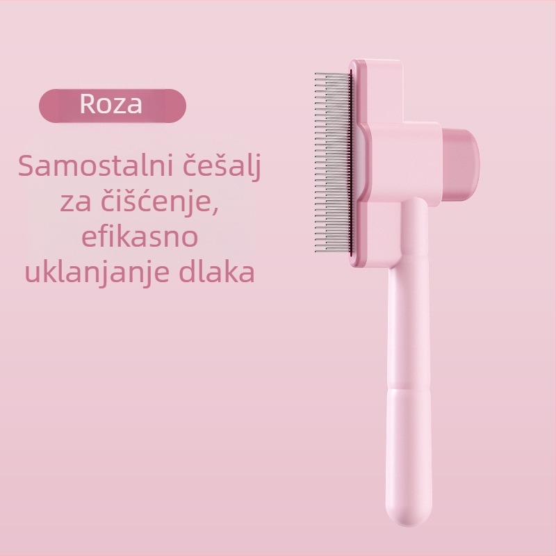 Holy Age češalj za mačju dlaku – uklanjanje čvorova i samoočistavajući alat, njega mačaka i pasa, kutija od 200 komada