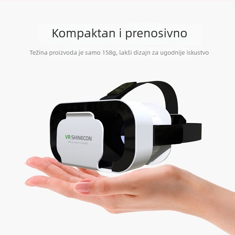 G05 VR naočale s Androidom, NTSC video ulaz, kućište od smole, težina 300 g