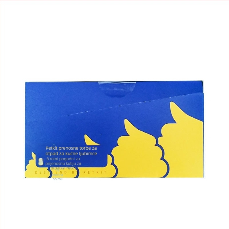 Petkit set za čišćenje toaleta za kućne ljubimce s rezervnim vrećicama — plastika, 80 kom