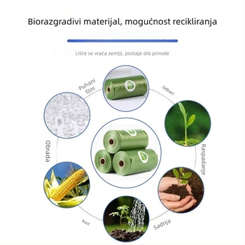 Kapsulni dispenser za vrećice za pse, biodegradabilan alat za sakupljanje izmeta i debele vrećice, plastični dodaci za kućne ljubimce.