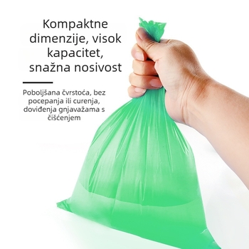 Jednokratne vrećice za otpad kućnih ljubimaca, rolni tip, PE materijal, standardna debljina