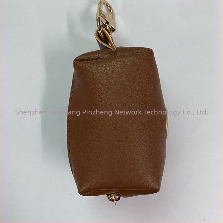 Spremnik za vrećice za pse s kaišem za struk, kožna konstrukcija, marka Huaxiangpinzheng