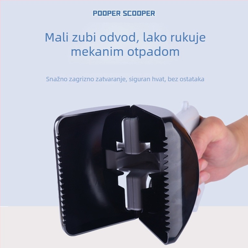 Prijenosni plastični skupljač izmeta za kućne ljubimce sa vrećicama – Pet Baihui, 48 komada u paketu