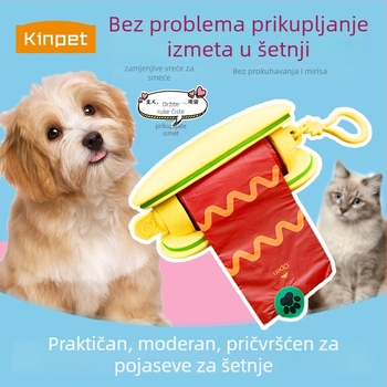 Golden Pet Debele razgradive vrećice za pse s dozatorom, PE materijal, paket 100 kom.