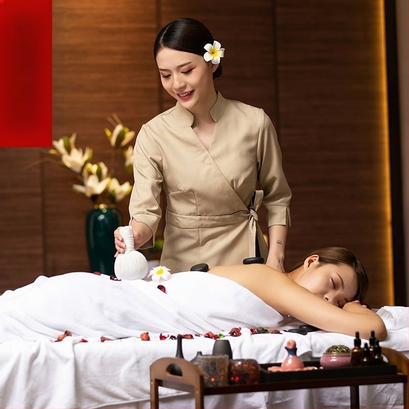 Ženska uniforma za kozmetički salon – cijele godine, vlage-odvođenje, smjesa konoplje, pamuka i lana, dugi rukav, reverni ovratnik, kostim stil