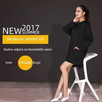 Jin Xilong Radna odjeća za frizerski salon – duge rukave