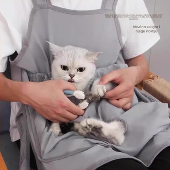 Amoor pregača za mačke s džepom na prsu - sprječava lijepljenje dlaka, protiv ogrebotina - 200 komada u kutiji