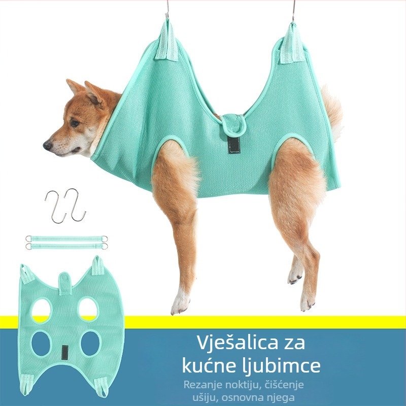 Hamak za kućne ljubimce za podrezivanje noktiju, njegu ušiju i kupanje — Zhen duo, neizšivana tkanina