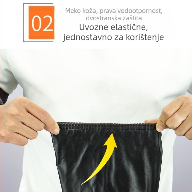 PVC kožni rukavi za vodootporne radove u vrtu i kuhinji — izdržljivi, otporni na mrlje