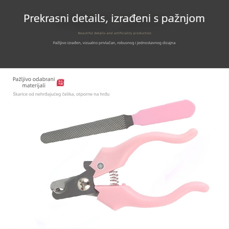 Set kliješta za nokte za kućne ljubimce (mačke i psi) — Ovlaštena privatna marka — Nije uvezeno