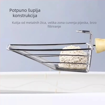 Metalna lopatica za mačji pesak za kućne ljubimce – domaća proizvodnja, bez privatne marke, nije poklon