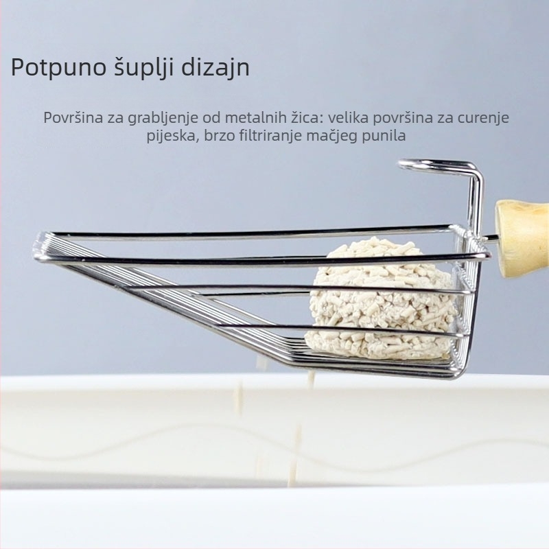 Nova lopatica za mačju stelju, povećana i debela, viseći dizajn, oprema za mačke