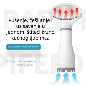 Sve-u-jednom uređaj za sušenje i češljanje dlake kućnih ljubimaca – za pse i mačke, ispod 1000W, 220V, kućna upotreba