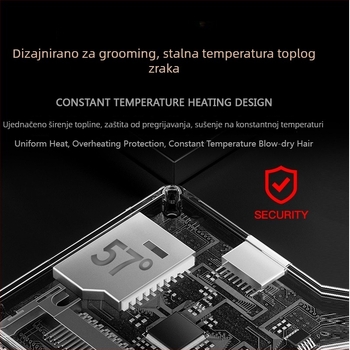 All-in-One sušilo za kućne ljubimce za pse i mačke | ispod 1000W, AC motor, 220V, spiralno grijanje, zaštita od pregrijavanja