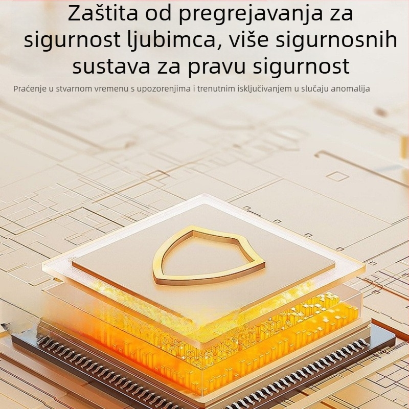 Kutija za sušenje i pranje kućnih ljubimaca – Automatsko sušilo za mačke i pse, 1600–1999W, univerzalna upotreba, tip s fiksnim ramenom