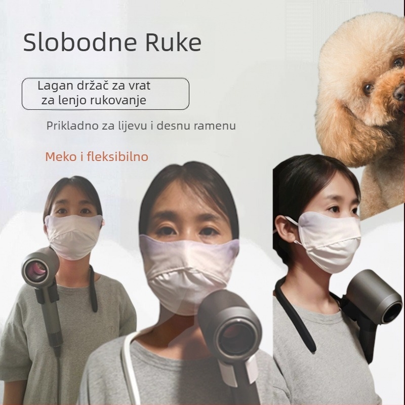 Držač sušilice za dlaku kućnih ljubimaca — tip dizalice, univerzalna kompatibilnost, 2000W+, ≤36V