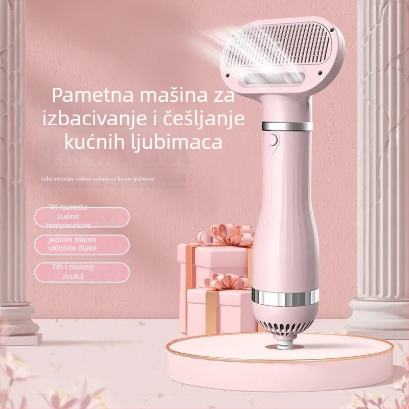 Sušilo za kućne ljubimce – sve-u-jednom za kupanje i brzo sušenje, DC motor, 2000W+, spiralno grijanje, zaštita od pregrijavanja, napon ≤36V