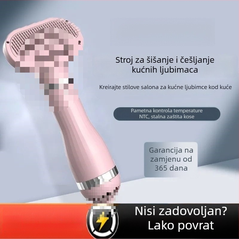 Sušilo za kućne ljubimce – sve-u-jednom za kupanje i brzo sušenje, DC motor, 2000W+, spiralno grijanje, zaštita od pregrijavanja, napon ≤36V