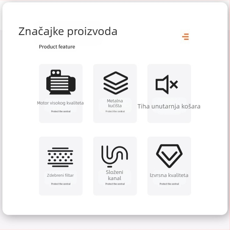 Sušilo za kućne ljubimce i usisavač, ručno držano, 2000W AC motor, 220V, visoka usisna snaga