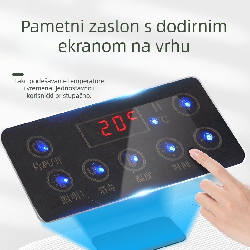 Kutija za sušenje kućnih ljubimaca CW-026-A s UV dezinfekcijom, regulirana temperatura 20-50°C, 1000-1199W, 220V