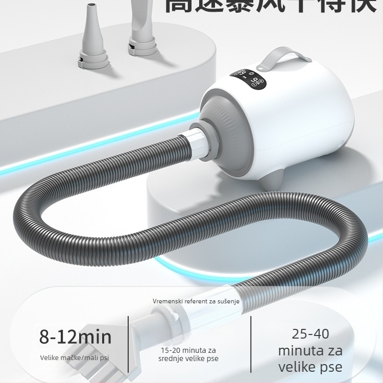 Sušilo za dlaku kućnih ljubimaca za mačke i pse, kućna uporaba, model 985, 220V, ispod 1000W