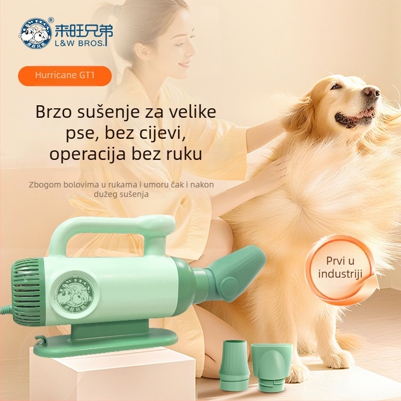 Četverokotačni bezčetkasti vodeni puh PD-8900, 2000W+, 220V