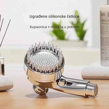 Tuš za kupanje kućnih ljubimaca za pse, nehrđajući čelik, aerator i pojačani protok vode