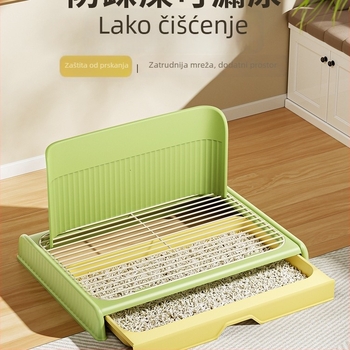 Psi toalet s oknom i ladicom, za sve veličine, protiv gazenja, posuda za pijesak • Marka: Other • Materijal: Silk flower • Uvoz: Ne