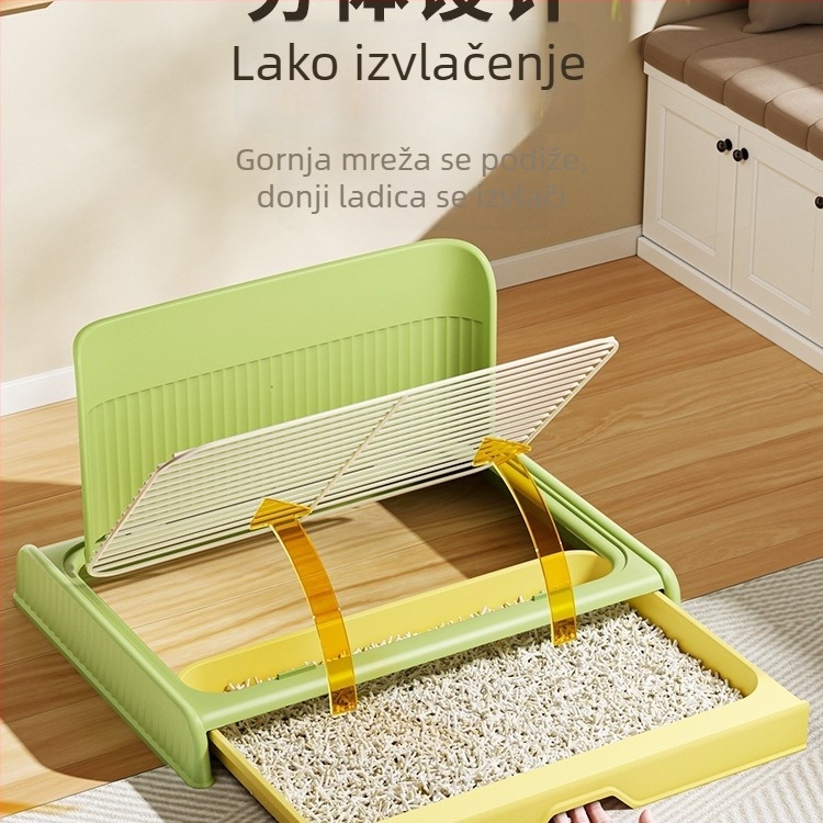 Psi toalet s oknom i ladicom, za sve veličine, protiv gazenja, posuda za pijesak • Marka: Other • Materijal: Silk flower • Uvoz: Ne