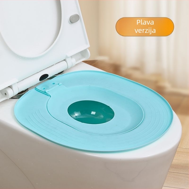 Trener za mačju toaletu - okrugla PVC otvorena posuda za mačke, normalne specifikacije