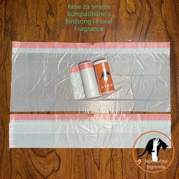 Kutija za mačji pijesak od PVC-a, kompatibilna sa vrećicama za smeće, neimportirano (Materijal: PVC; Kompatibilnost: standardne vrećice za smeće; Uvoz: Ne; Marka: Drugo)