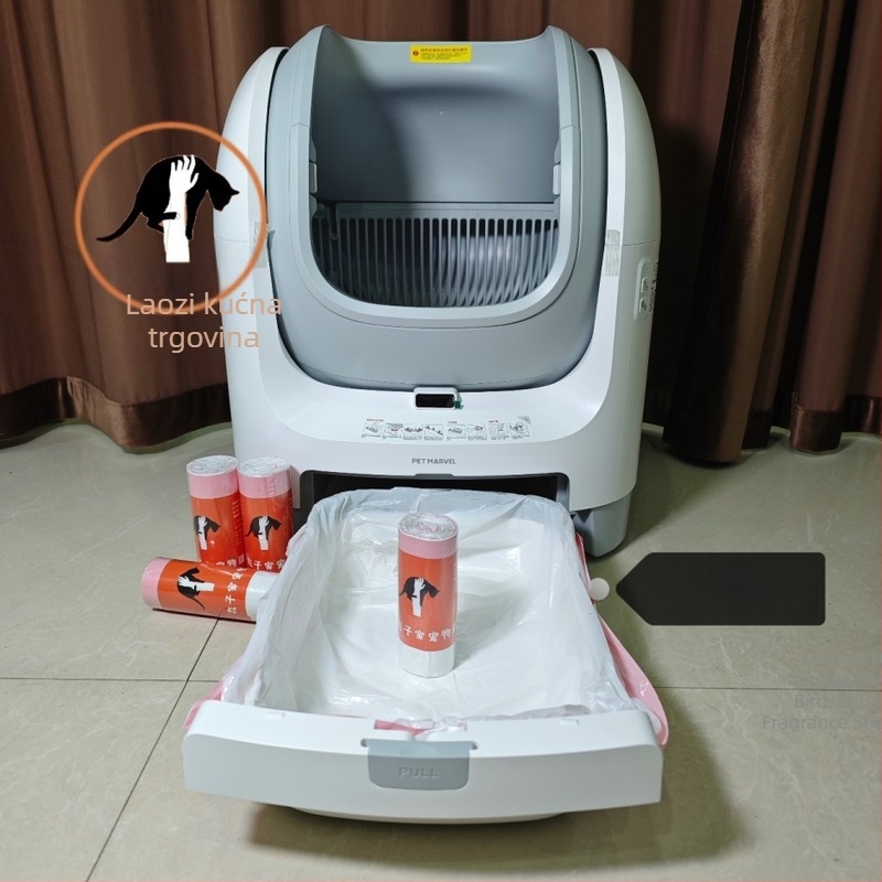 Kutija za mačji pijesak od PVC-a, kompatibilna sa vrećicama za smeće, neimportirano (Materijal: PVC; Kompatibilnost: standardne vrećice za smeće; Uvoz: Ne; Marka: Drugo)