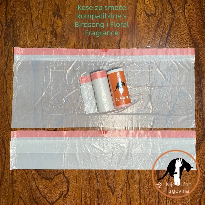 Kutija za mačji pijesak od PVC-a, kompatibilna sa vrećicama za smeće, neimportirano (Materijal: PVC; Kompatibilnost: standardne vrećice za smeće; Uvoz: Ne; Marka: Drugo)