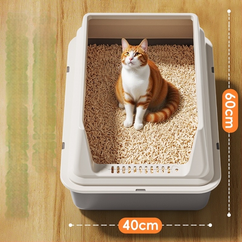 Kutija za mačji pijesak od PP-a, namijenjena mačkama, bez brenda, neimportirana