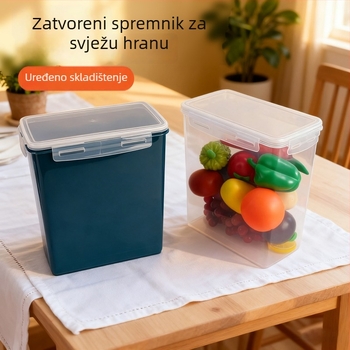 Kontejner od plastike za rizu i hranu za kućne ljubimce s odjeljcima i sušilicom, funkcija odbijanja insekata, prilagodba dostupna, mogućnost tiskanja logotipa