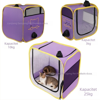 Kutija za sušenje kućnih ljubimaca s vrećom za sušenje, kućna upotreba, 2000W+, 220V, spiralno grijanje, AC motor