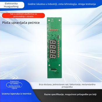PCBA kontrolna ploča za pećnicu — razvoj i programiranje, razvoj mikrokontrolera, elektronička ploča, kapacitet 5000